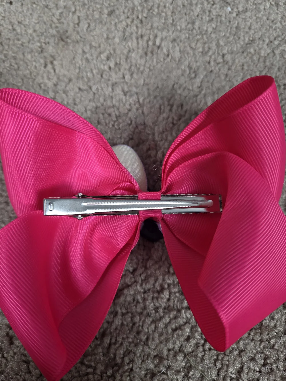 Minnie Mouse Plush Bow Hair Clip - Assorted Pastel Colors